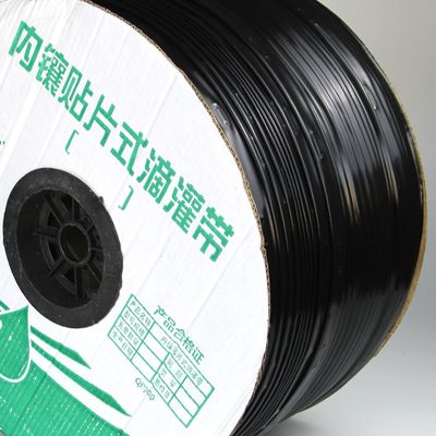 Black Drip Irrigation Tape 16mm Diameter Garden Drip Tape For Large Scale Farming