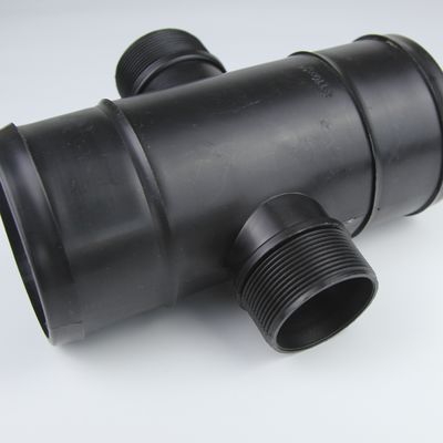 Corrosion Resistant Irrigation Pipe Tee Double Wire Four Way 3 4 Irrigation Tee