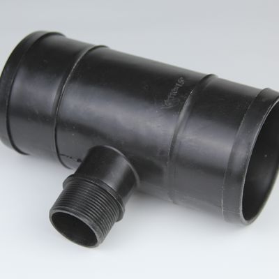 Irrigation Pipe 3 Way Tee Fitting Reducer Single Wire Tee Customized