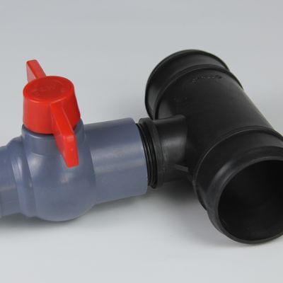 Blue Black PVC Ball Valve OEM Plastic Ball Valve In The Agricultural Industry
