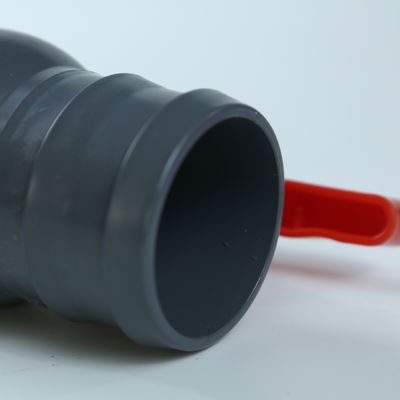 Custom PVC Ball Valve 40mm Wear-Resistant Corrosion Resistant Construction