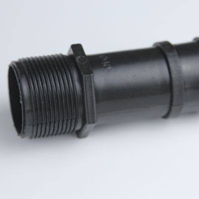 Black Irrigation Hose Connector Lightweight Irrigation Tubing Connectors