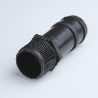 Black Irrigation Hose Connector Lightweight Irrigation Tubing Connectors