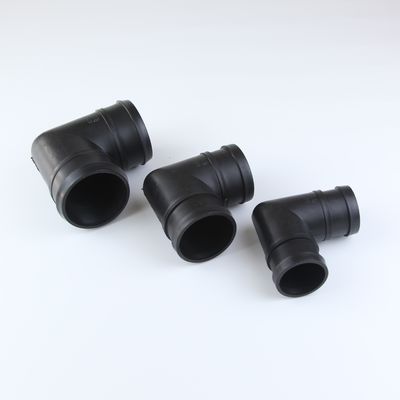 Polyethylene PE Pipe Elbow Connection Type Plastic Pipe Elbow In Grain Fields