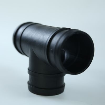 Black Irrigation Pipe Tee 25mm 1 2 Irrigation Tee With UV Resistant