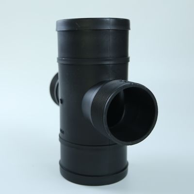 Light Weight Variable Diameter Double Wire Cross Drip Irrigation Tee Polypropylene