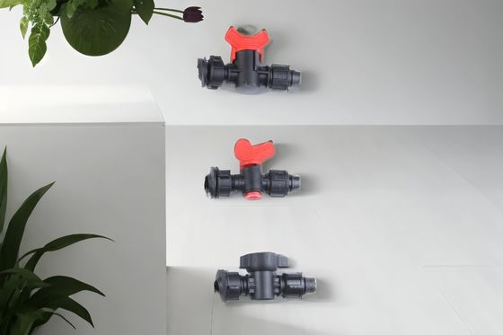 Versatile Drip Irrigation Valve for Flexible Water Distribution in Gardens