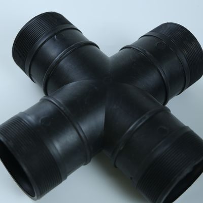 Corrosion Resistant Water Belt Tee With Drip Irrigation Cross Way UV Resistant